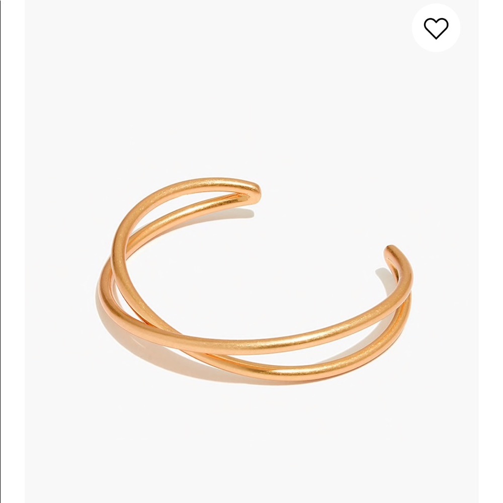 Madewell Crossover Gold Bracelet